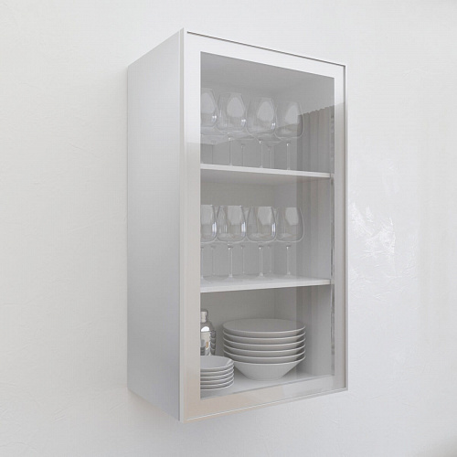 Фасад со стеклом из алюминиевого профиля 500х900