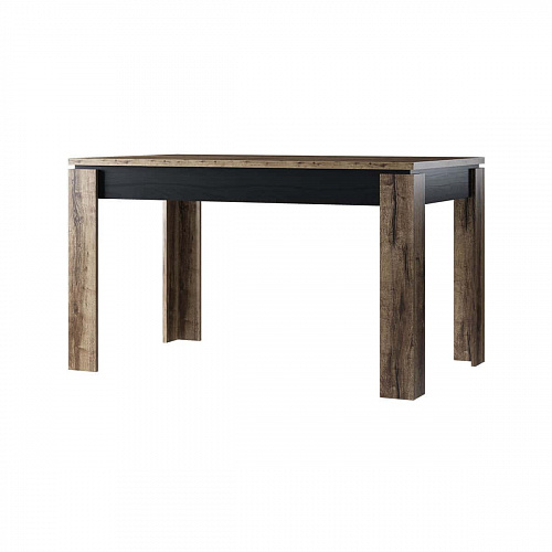 Стол обеденный раздвижной JAGGER Дуб монастырский/Черный