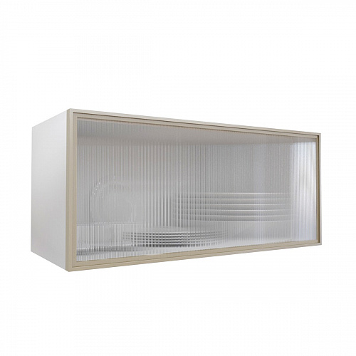 Фасад со стеклом из алюминиевого профиля 800х350