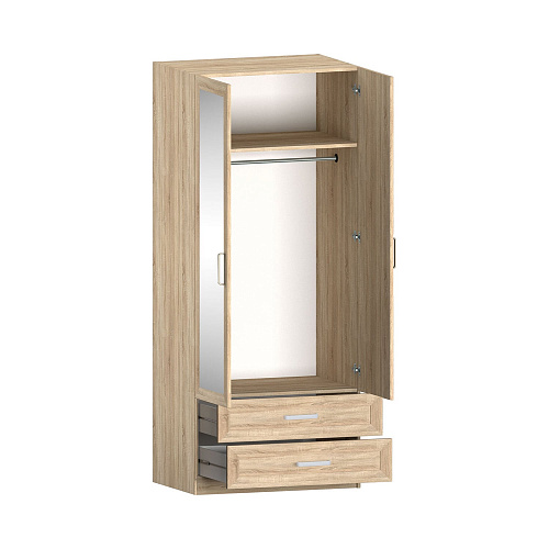 8.023Z Шкаф 2-х дверный с ящиками и зеркалом