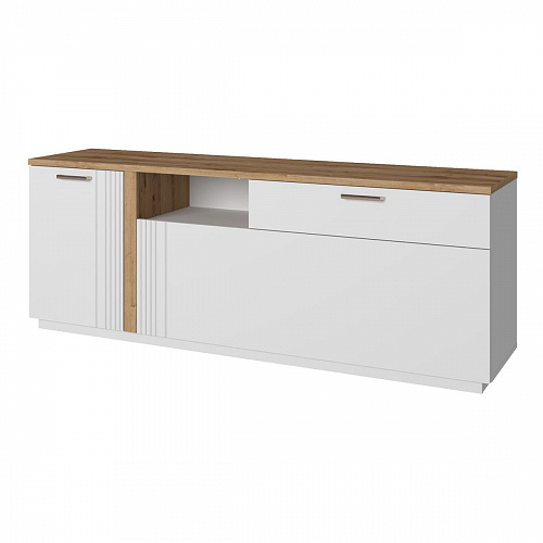 Гостиная MATEO Белый/Дуб наварра