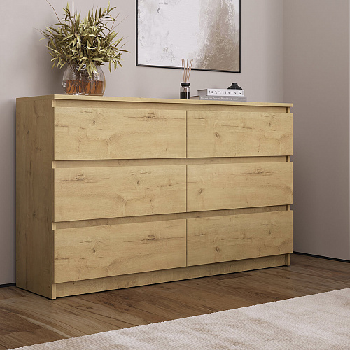 Комод ВЕГА 6Я Дуб Вотан