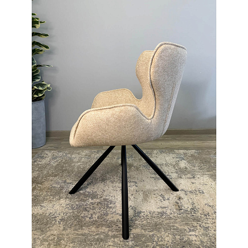 Стул Kenner 311SD черный/бежевый B01