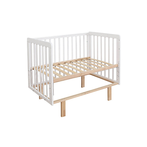 Кровать детская Соня КМ.014.01-032 Снег (Лак)