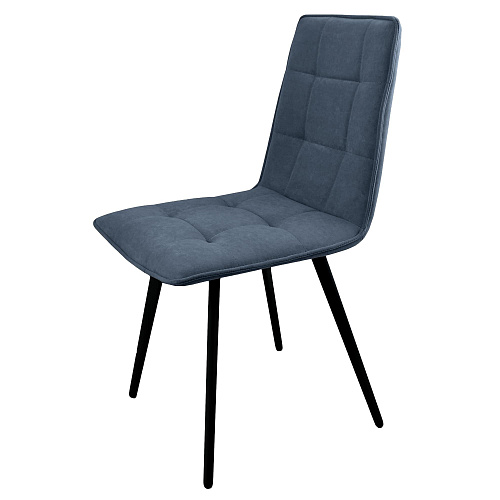 Стул Рица Лофт черный муар/Катания Стил