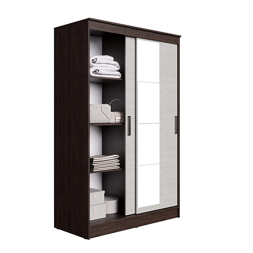 Шкаф-купе ЭЛЕГАНТ 7 Венге/Лоредо