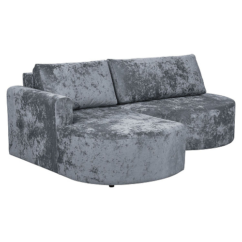 Угловой диван Каир (правый) PLUSH GRAPHITE