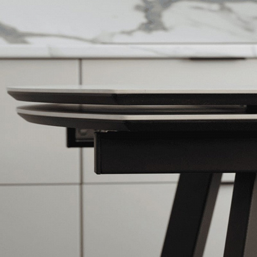 Стол обеденный керамический Князь Белый