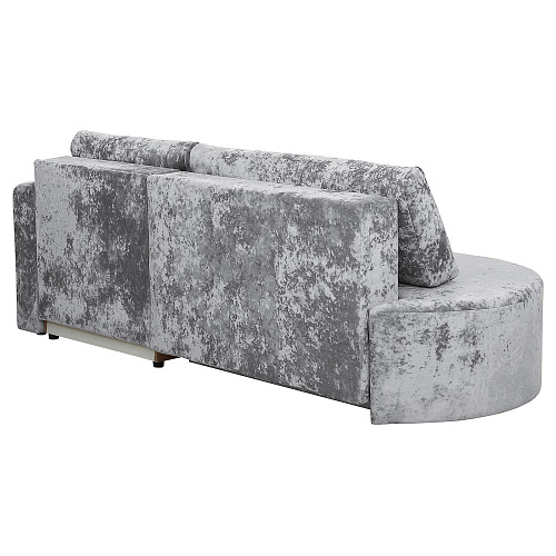Угловой диван Каир (Левый) PLUSH SILVER