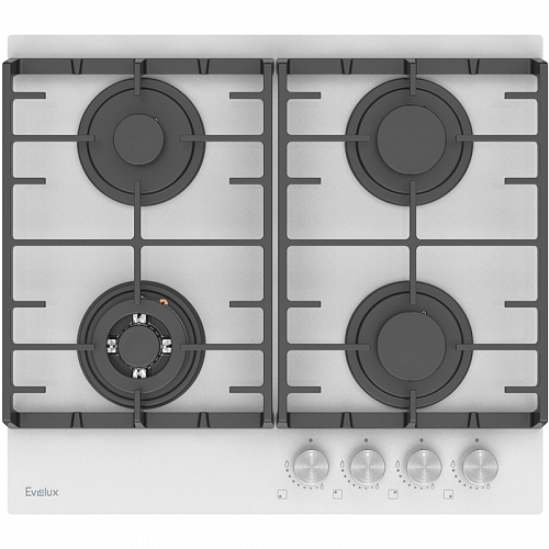 Встраиваемая варочная панель газовая EVELUX HEG 650 WG