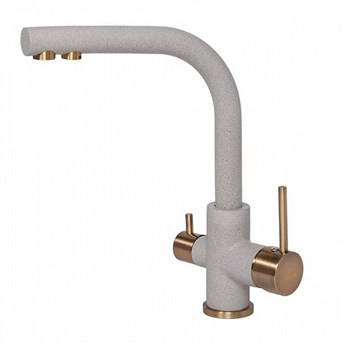 Смеситель для кухни высокий в цвет мойки Paulmark Ho213011