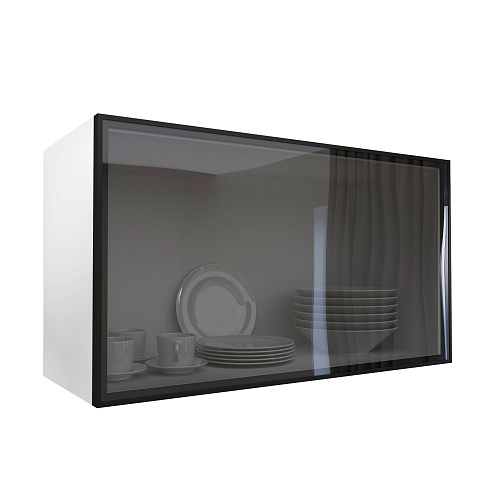 Фасад со стеклом из алюминиевого профиля 800х450