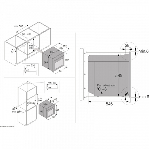 Встраиваемый духовой шкаф ASKO OT66SSH