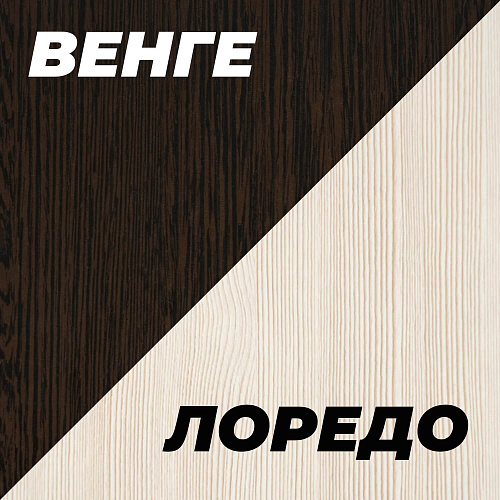 Шкаф-купе Эко Венге-Лоредо