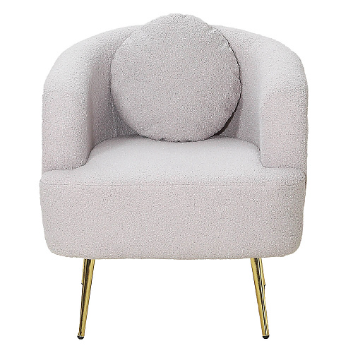 Кресло отдыха Богема BARNI SILVER/Золото