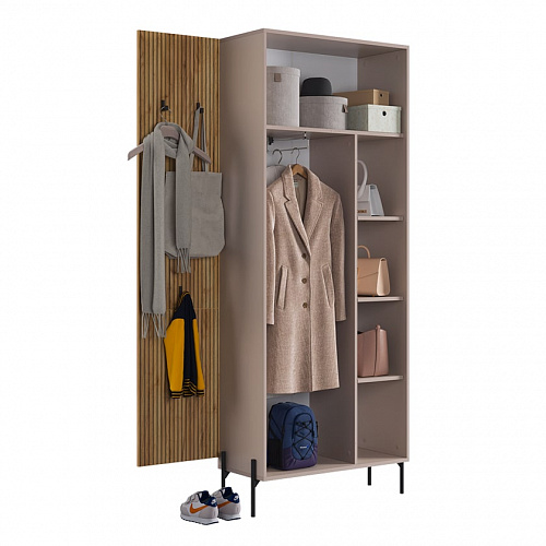 Прихожая К8 дуб крафт золотой/кашемир