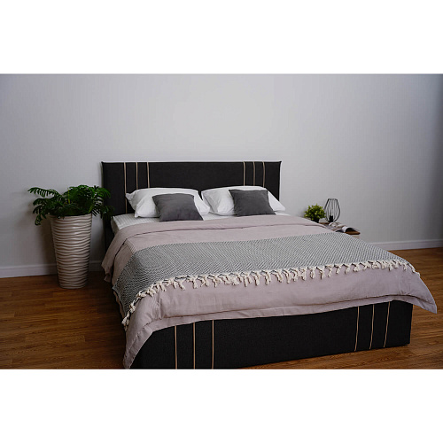 Кровать с подъемным механизмом Леванте 1,6 Графит