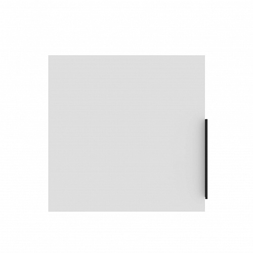 Антресоль Катрин низкая 1 дверь Белый шагрень