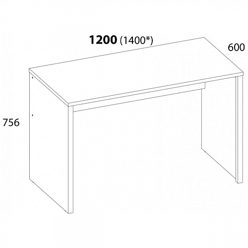 Стол письменный DOORSET 120 Цвет наварра