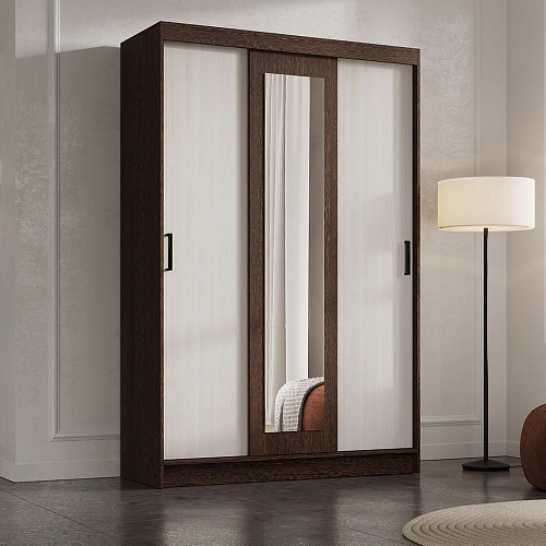 Шкаф-купе БРУНО 5 Венге/Лоредо