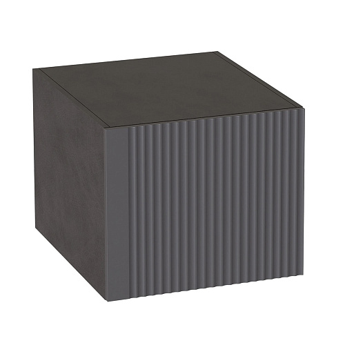 Антресоль 1-дверная Нора Металл Бруклин/Графит