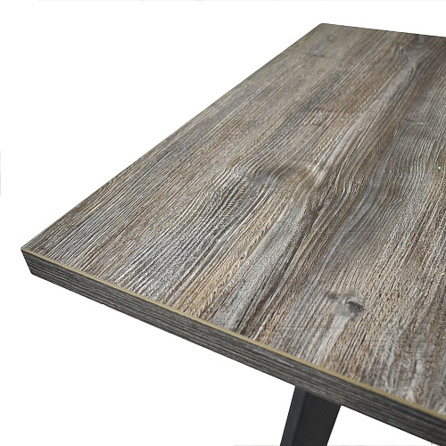 Стол обеденный ПГ-45 черный муар/Сосна пасадена