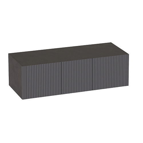 Антресоль 2-дверная Нора Металл Бруклин/Графит