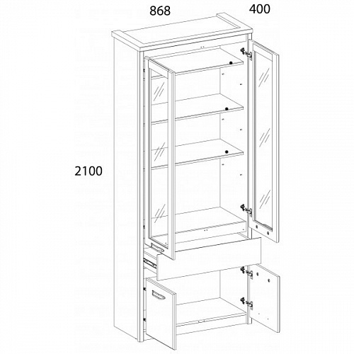 Гостиная JAZZ Каштан найроби/Оникс