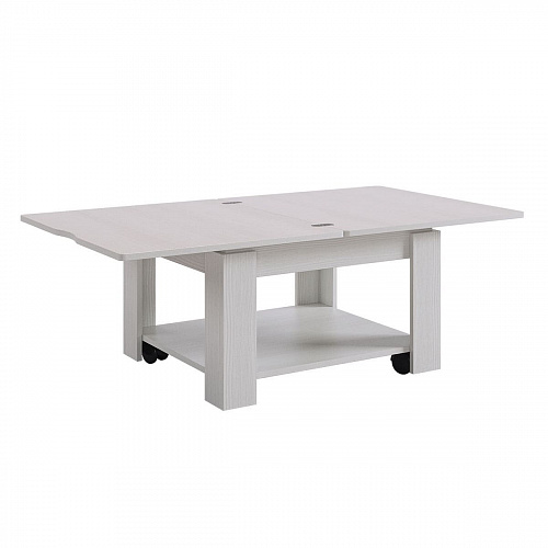 Стол-трансформер Адам 1  белый рамух