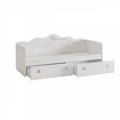 Кровать детская Фэнтези белый рамух