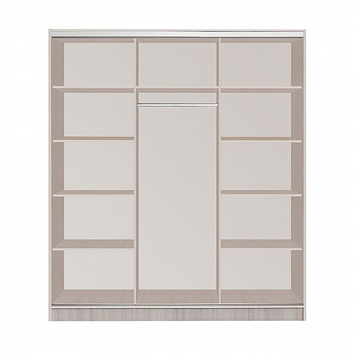 Шкаф-купе 3-х дверный 2020х590 ВАРИАНТ 4 Ясень шимо светлый