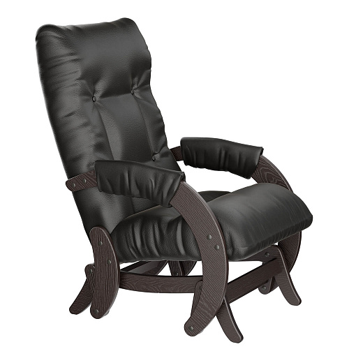 Кресло-глайдер Модель 68 Венге шпон/Eva 6