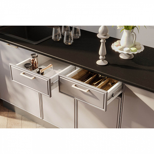 Кухня Адель 2,0 Белый/Нео/Черный