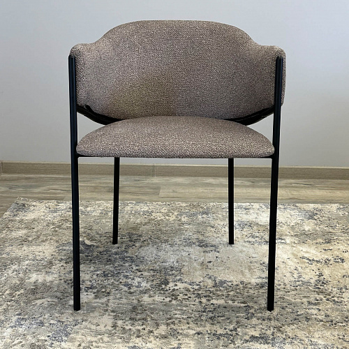 Стул Kenner 308SD черный/капучино B04