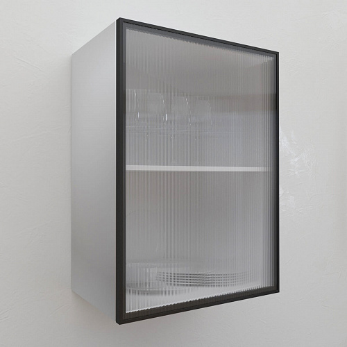 Фасад со стеклом из алюминиевого профиля 500х700