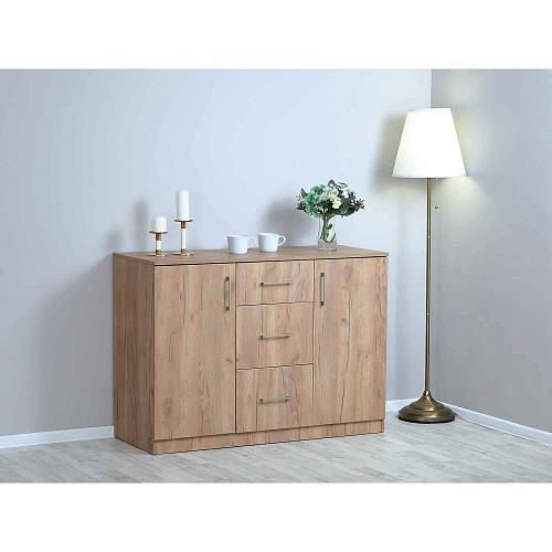 Комод КМ.006.02-12-00 Дуб Крафт золотой