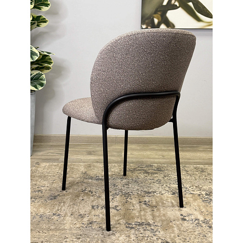 Стул Kenner 307SD черный/капучино B04