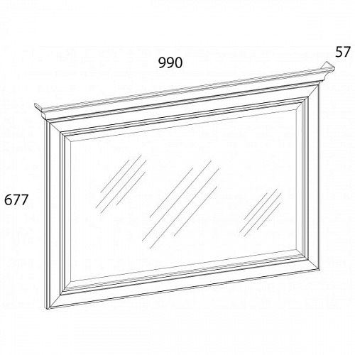 Спальный гарнитур MONAKO Сосна винтаж/дуб анкона