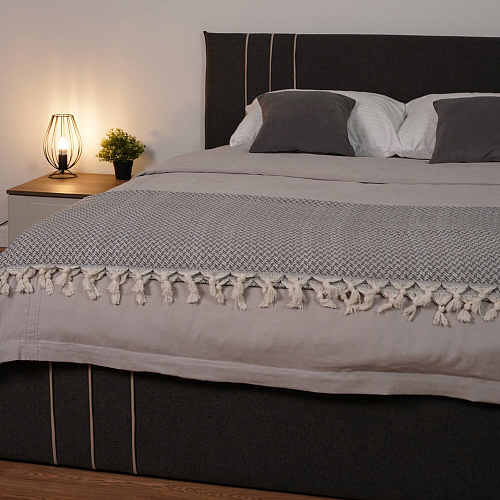 Кровать с подъемным механизмом Леванте 1,8 Графит