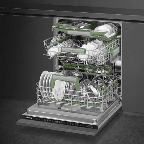 Посудомоечная машина Smeg STL7324AQLLW