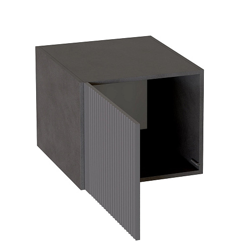 Антресоль 1-дверная Нора Металл Бруклин/Графит