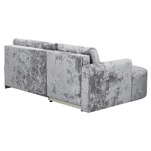Угловой диван Каир (правый) PLUSH SILVER