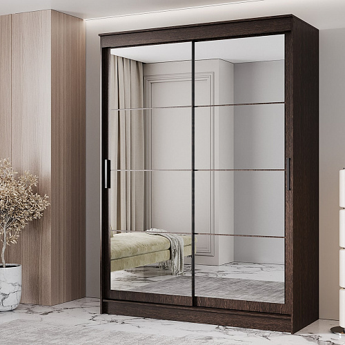 Шкаф-купе ГРАНД 1 1,6 Венге/Зеркало/Зеркало