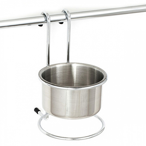 Стакан для рейлинга для приборов, хром, CWJ301B