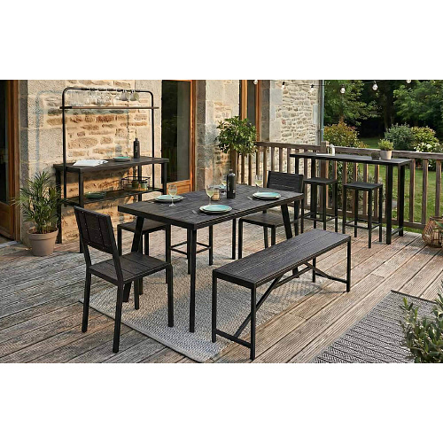 Стул полубарный Камелот ДПК