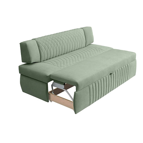 Кухонный диван Леонардо 183 Мелисса 17 Светло-зеленый