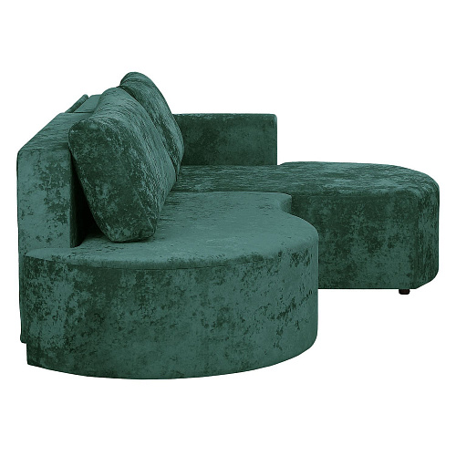 Угловой диван Каир (Левый) PLUSH DUSTY GREEN