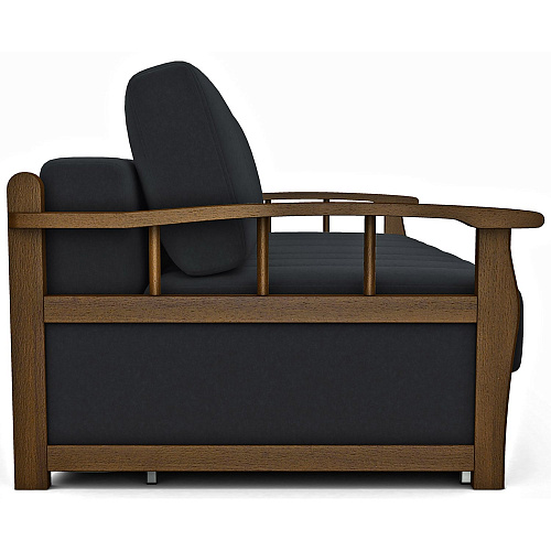 Диван БАРОН CATANIA GRAPHITE/Орех