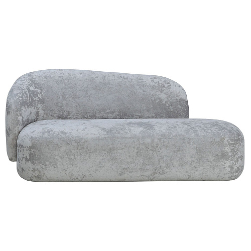 Софа Саваж PLUSH SILVER левая