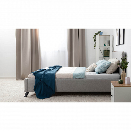 Кровать с подъемным механизмом Миа 1800х2000 Bravo grey